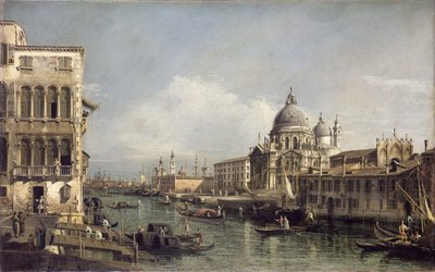 Entrance to the Grand Canal, Venice by Bernardo Bellotto